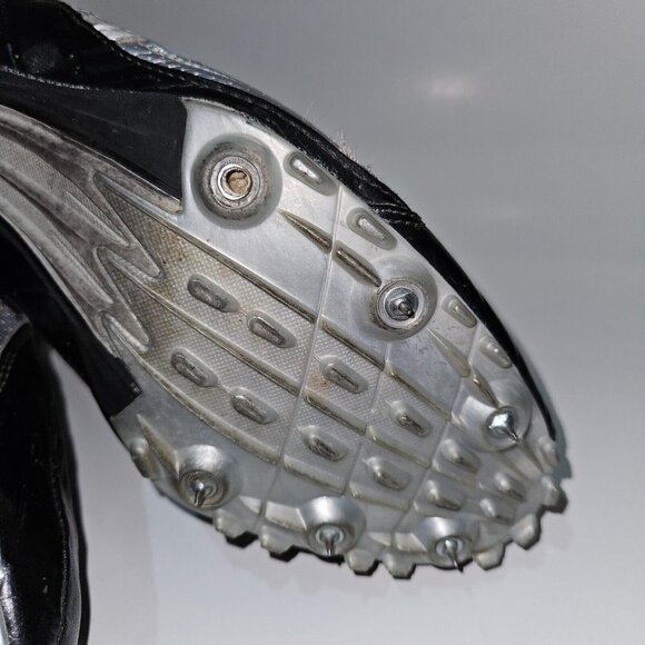 Adidas Techstar Track & Field Cleats Black Silver White Shoes 553838 US 10 READ - Picture 14 of 16